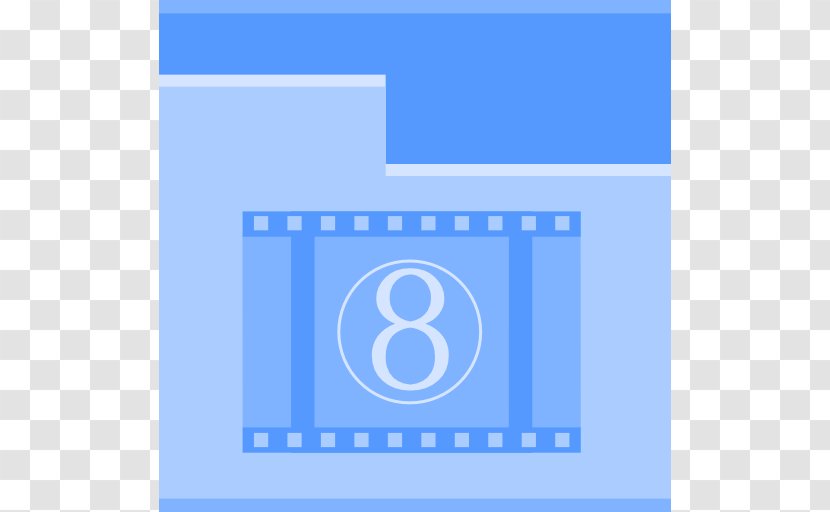 Blue Square Angle Area - Sky - Places Folder Videos Transparent PNG