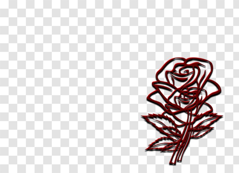 Rose Flower Black And White Drawing Clip Art Transparent PNG