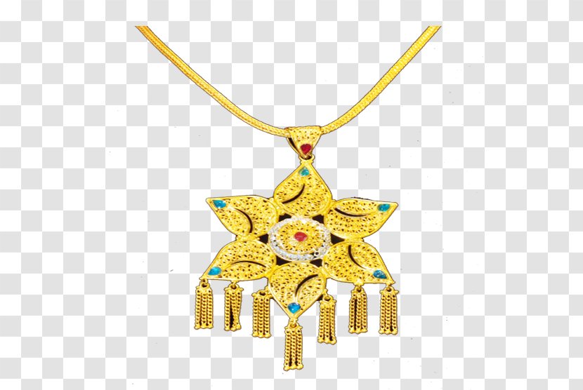 Locket Earring Gold Body Jewellery - Yellow - Pen Transparent PNG