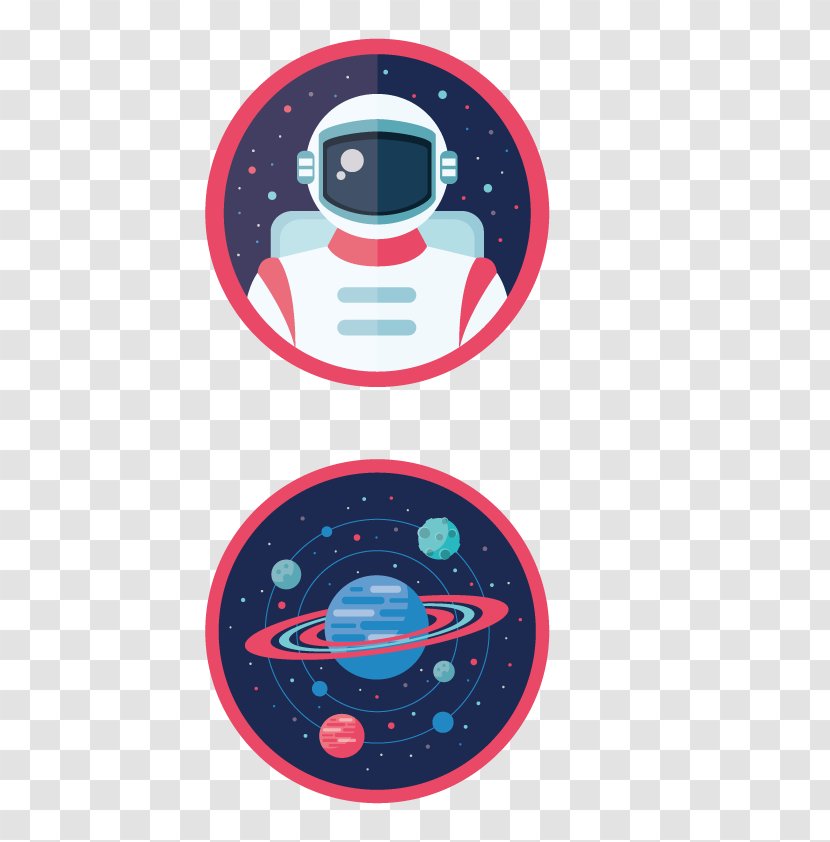 T-shirt Outer Space Astronaut - Universe - Vector Transparent PNG