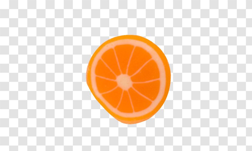 Circle Letter Zhe - Orange Eraser Transparent PNG