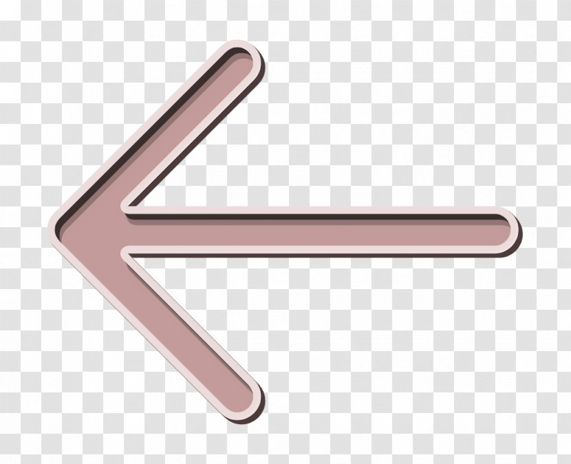 Arrow Icon Left - Symbol - Triangle Transparent PNG