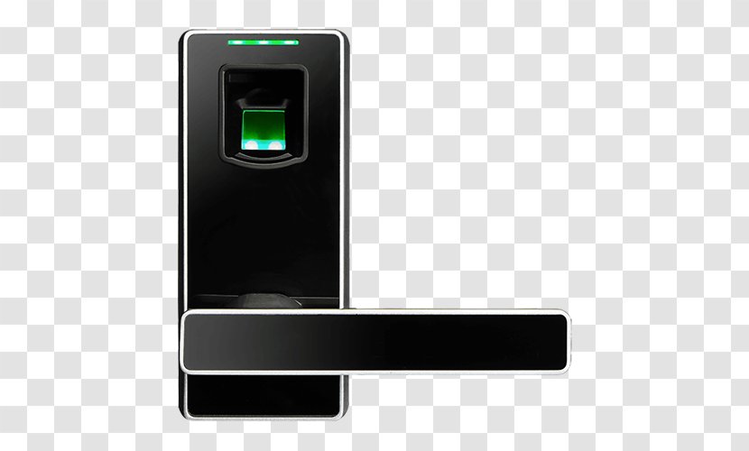 Electronic Lock Smart Fingerprint Biometrics - Business - Door Transparent PNG