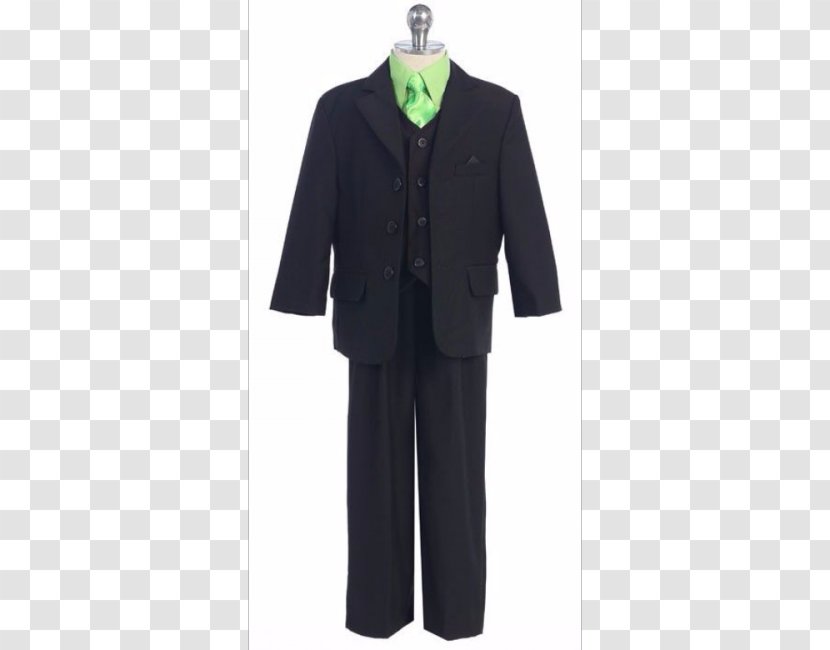 Tuxedo Toddler Infant Suit Formal Wear - Outerwear - Olive Flag Material Transparent PNG