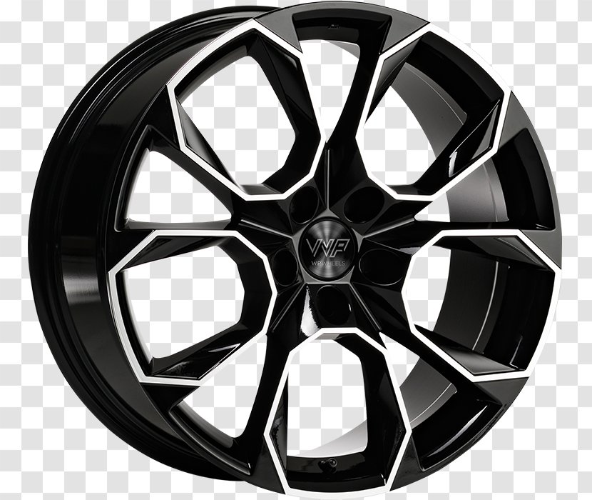 Alloy Wheel Tire Volkswagen Autofelge - Spoke Transparent PNG