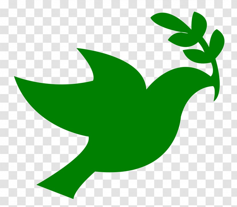 Columbidae Peace Symbols Doves As Clip Art - Christmas Dove Cliparts Transparent PNG
