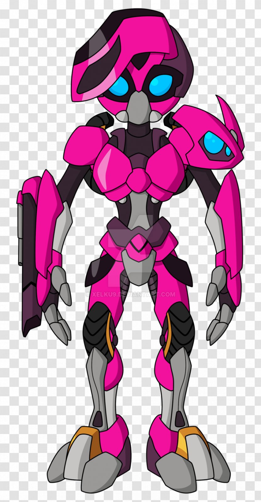 Arcee Medabots Mecha Transformers Television Show - Digital Art Transparent PNG