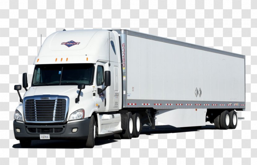 Commercial Vehicle Cargo Semi-trailer Truck - Driver Transparent PNG