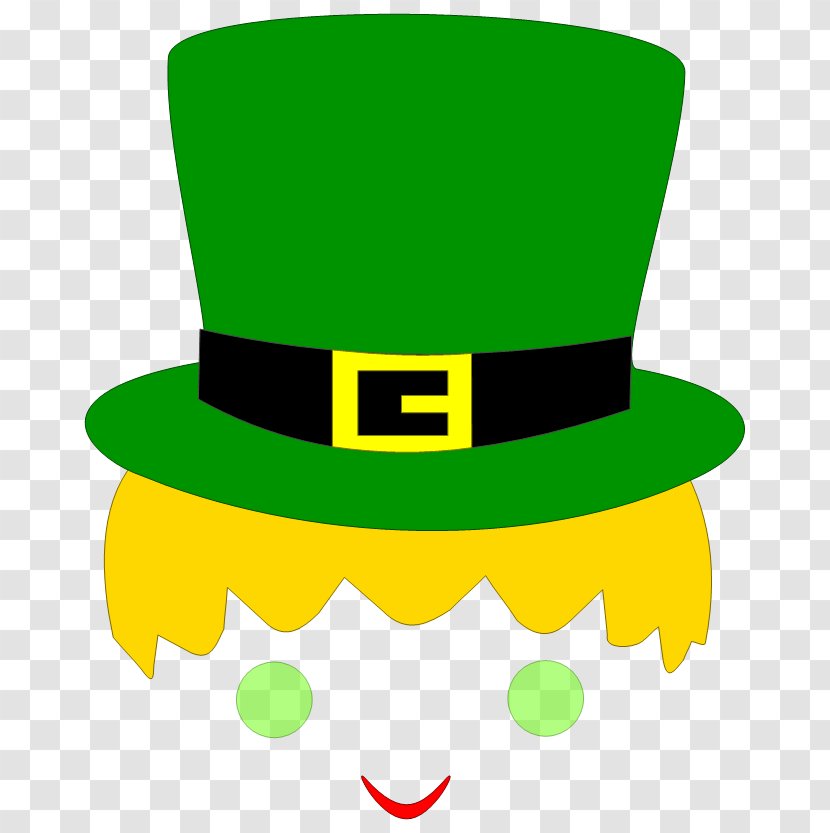 Saint Patrick's Day Clip Art Irish People Republic Of Ireland Image - Patricks - Headgear Transparent PNG