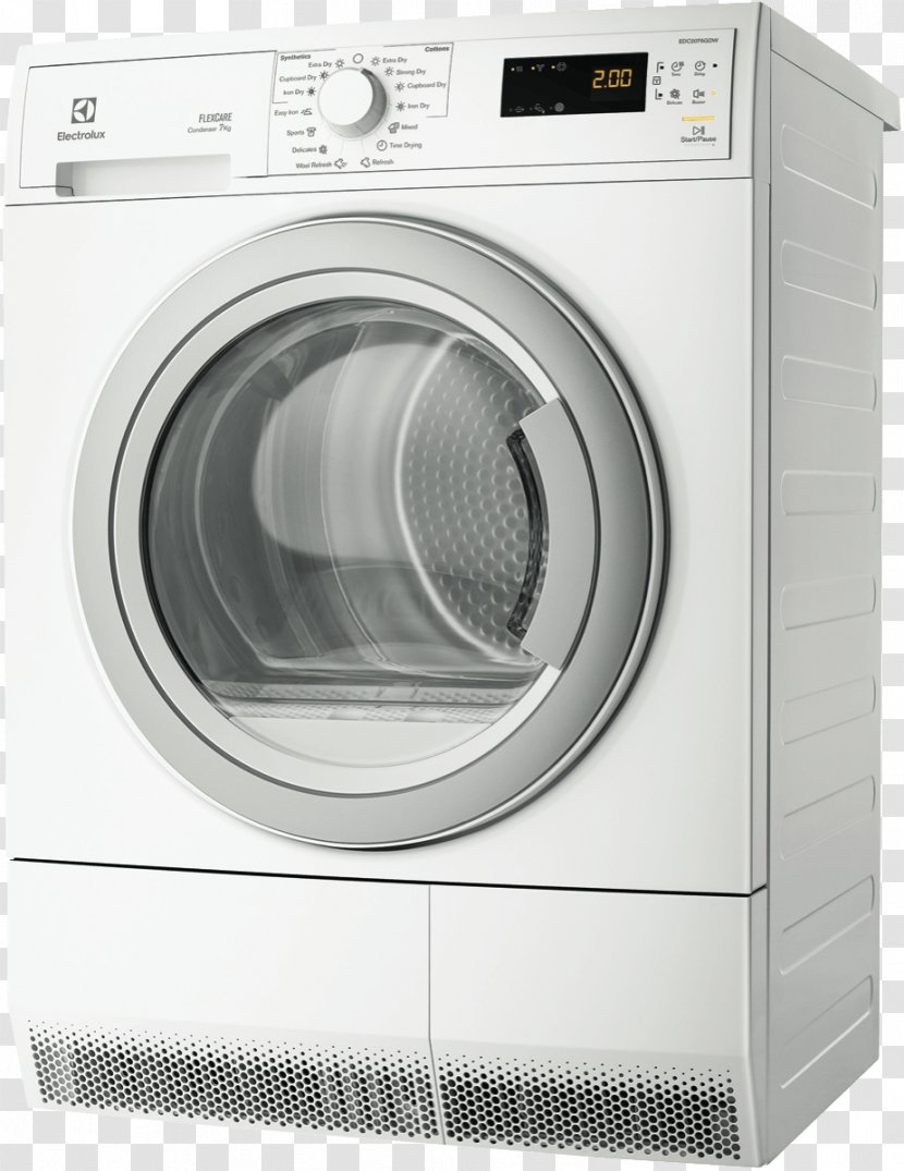 Clothes Dryer Condenser Electrolux Home Appliance Washing Machines - Fisher Paykel - Machine Transparent PNG