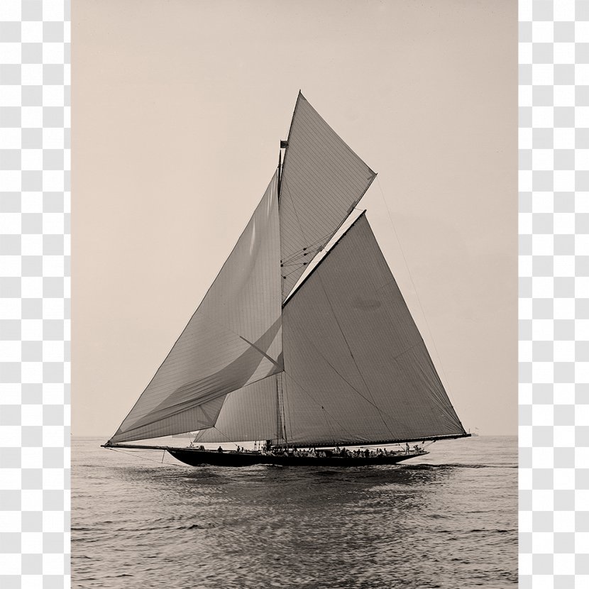 Sailing The America's Cup Sloop - Schooner - Sail Transparent PNG