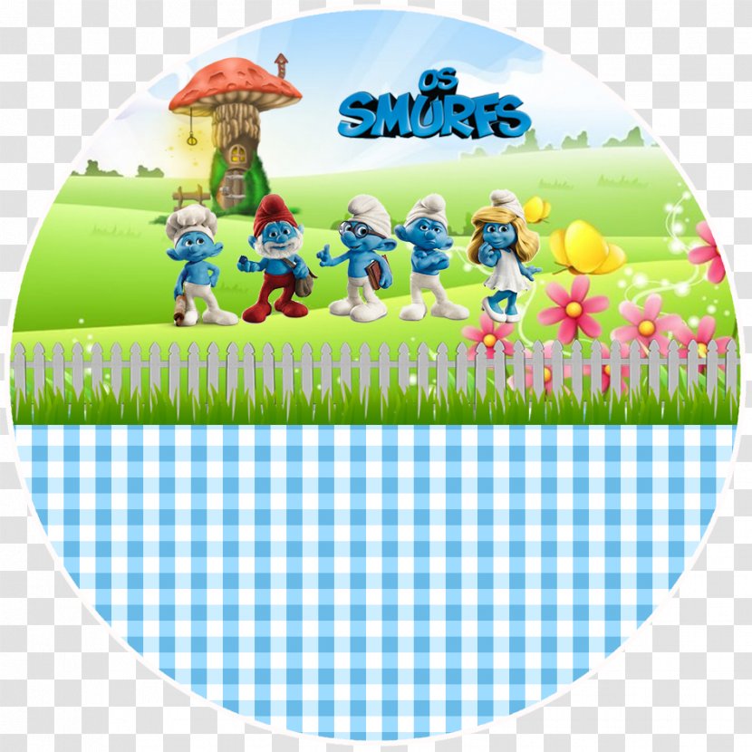 The Smurfs Convite Birthday Party Gratis - Exo - Os Transparent PNG