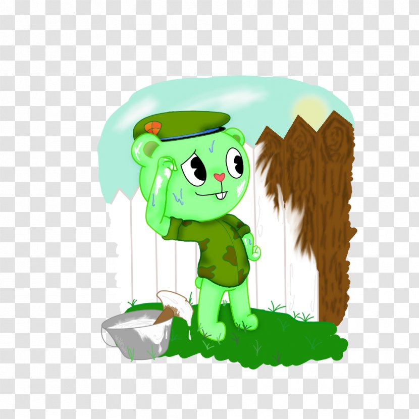 Flippy Disco Bear Tree Frog Artist - Mythical Creature - Fictional Character Transparent PNG