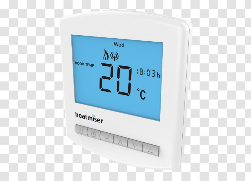 Heatmiser Programmable Thermostat Underfloor Heating Central - Heat Miser Transparent PNG