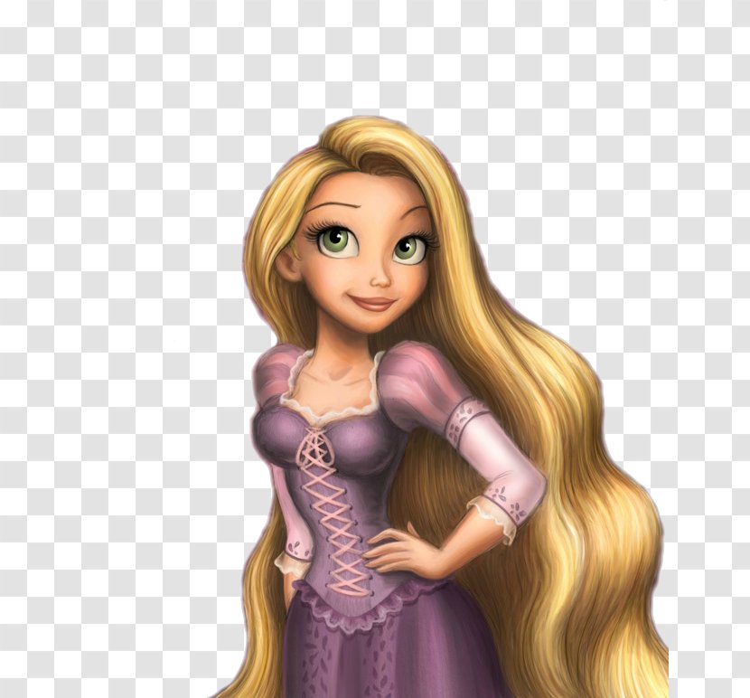 Rapunzel Tangled: The Video Game YouTube Ariel - Heart - Hair Vector Transparent PNG