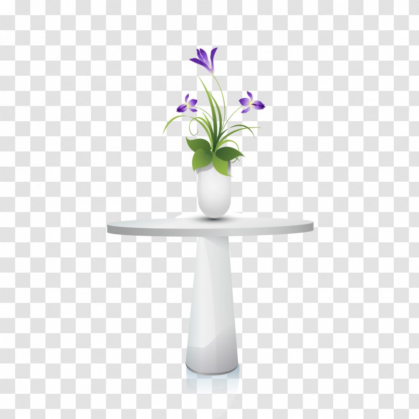 Table Vase - Flower - Vases And Desk Transparent PNG