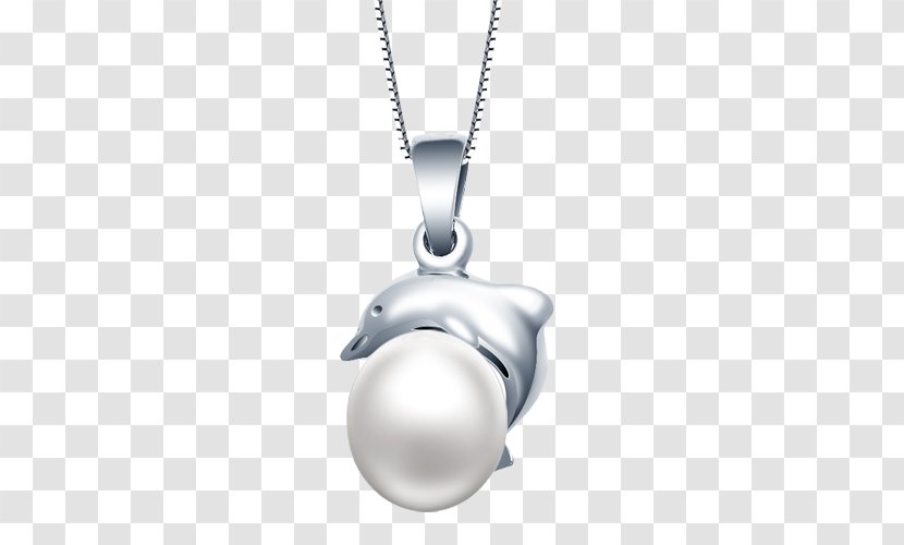 Pearl Jewellery Locket - Necklace - Flat Pendant Jewelry Transparent PNG