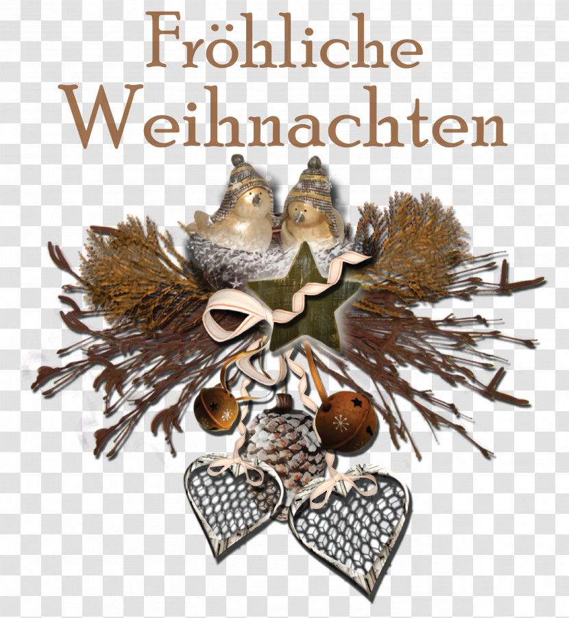 Frohliche Weihnachten Merry Christmas Transparent PNG