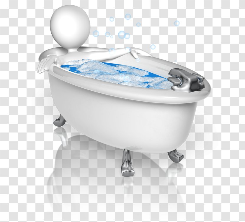 Bathtub Hot Tub Bubble Bath Bathing Bathroom - Toilet Seat Transparent PNG
