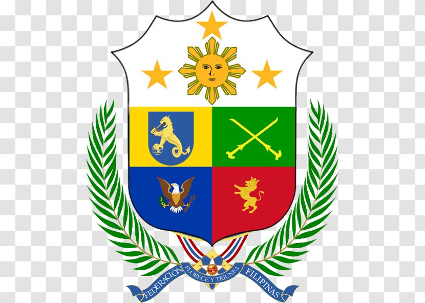 Coat Of Arms The Philippines Seal Manila Flag - Metro - Symmetry Transparent PNG