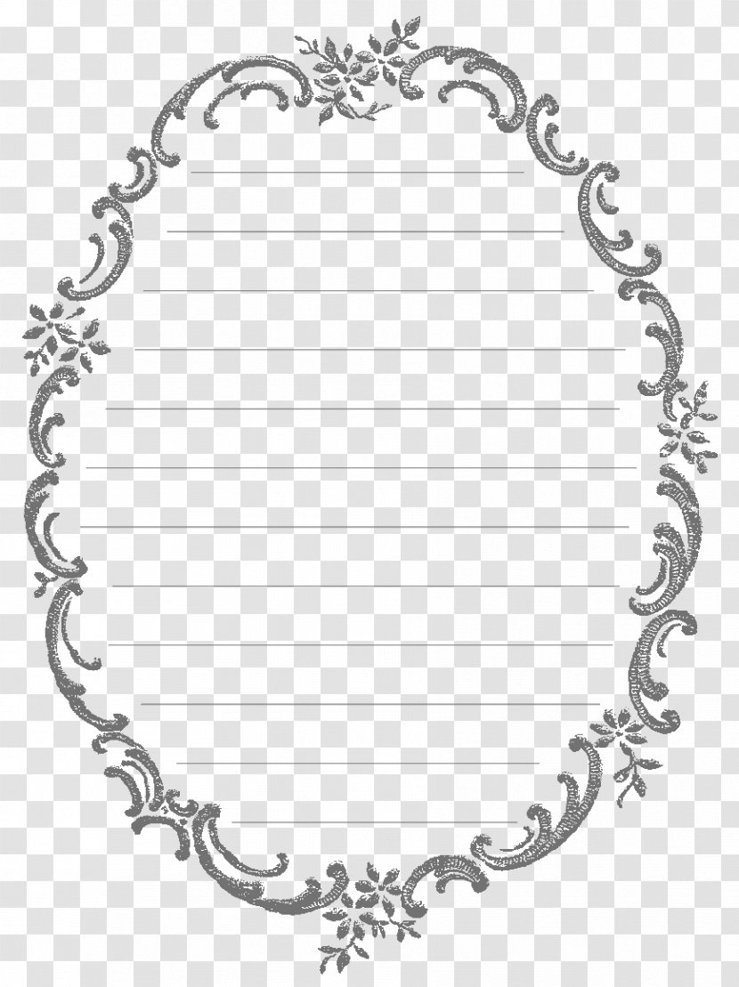 Picture Frames Digital Photo Frame Clip Art - Body Jewelry - Grayscale Transparent PNG