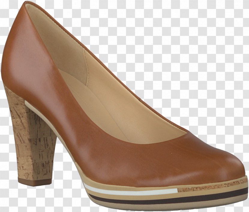 Court Shoe Leather Gabor Shoes Podeszwa - Brown - Suede Transparent PNG