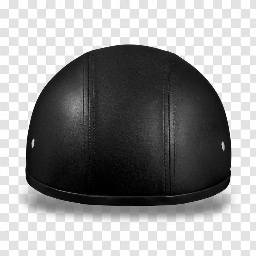 Helmet Visor Cap Leather Clothing Accessories - Skull Moto Transparent PNG