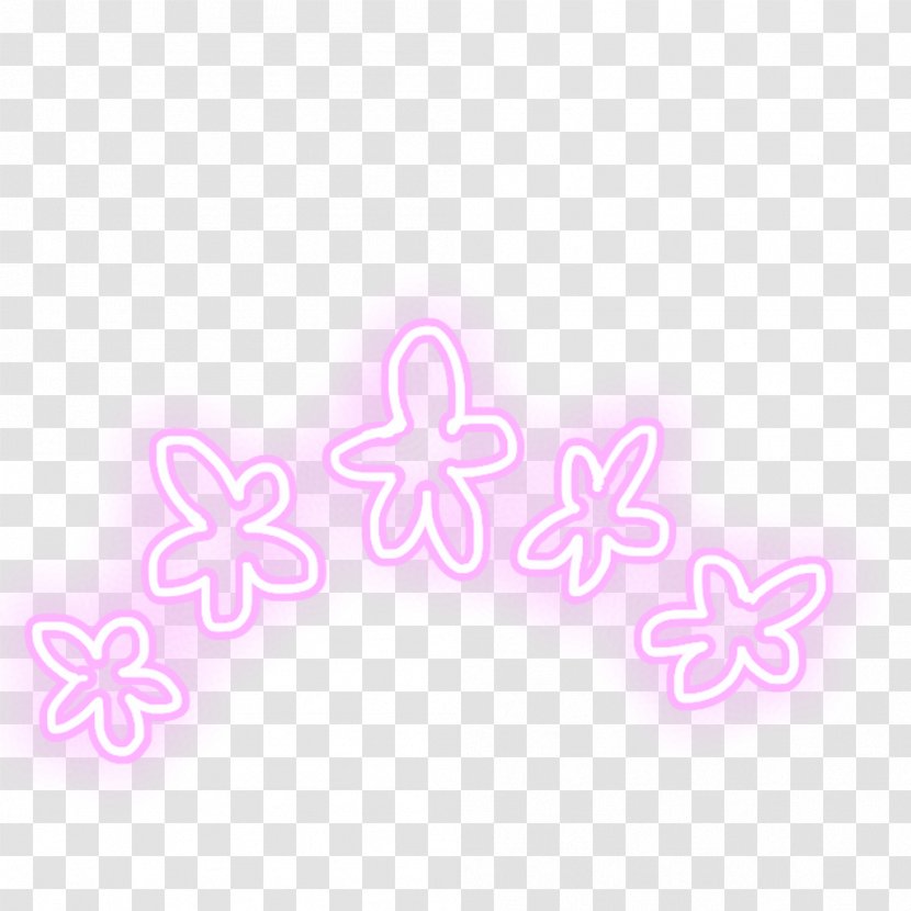 Pink M RTV Font - Petal - Flower Crown Transparent Transparent PNG
