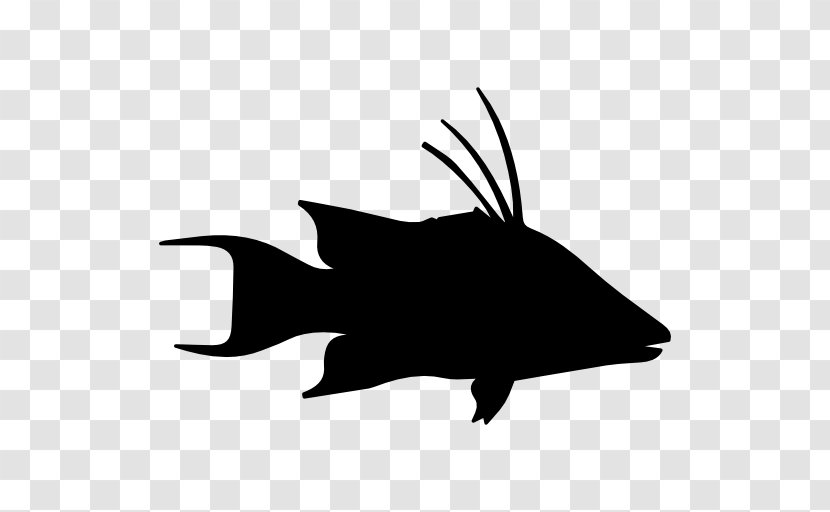 Silhouette Northern Red Snapper - Vermilion Transparent PNG