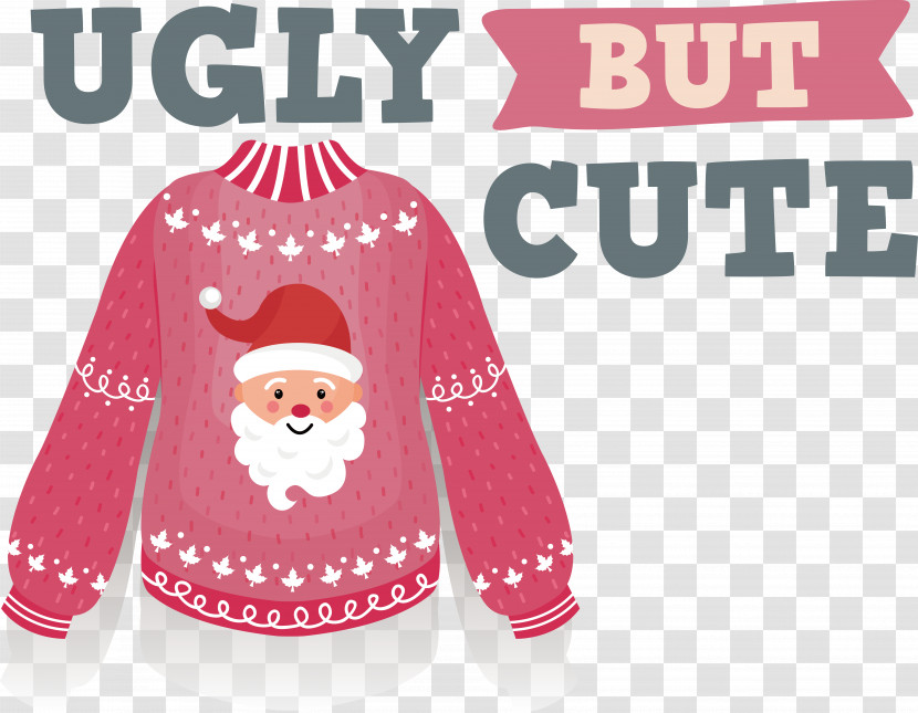 Ugly Sweater Cute Sweater Ugly Sweater Party Winter Christmas Transparent PNG