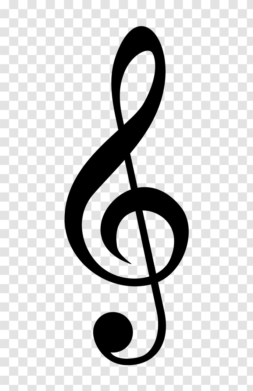 Treble Clef Violin Musical Note - Tree Transparent PNG