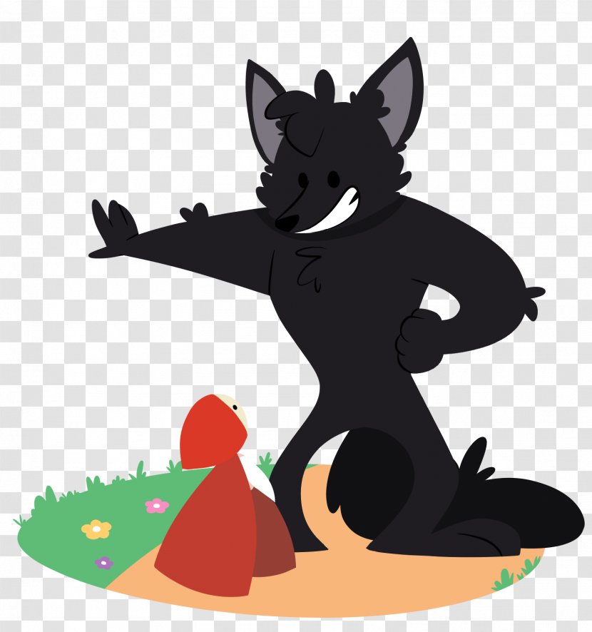 Little Red Riding Hood Gray Wolf Clip Art - Avatar Transparent PNG