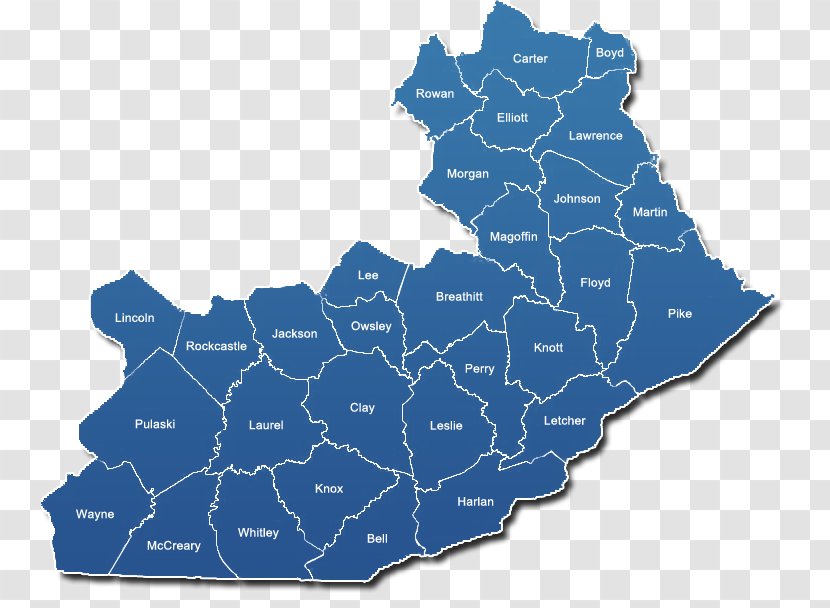 Kentucky's 5th Congressional District Wayne County, Kentucky McCreary Pulaski Whitley - County Transparent PNG
