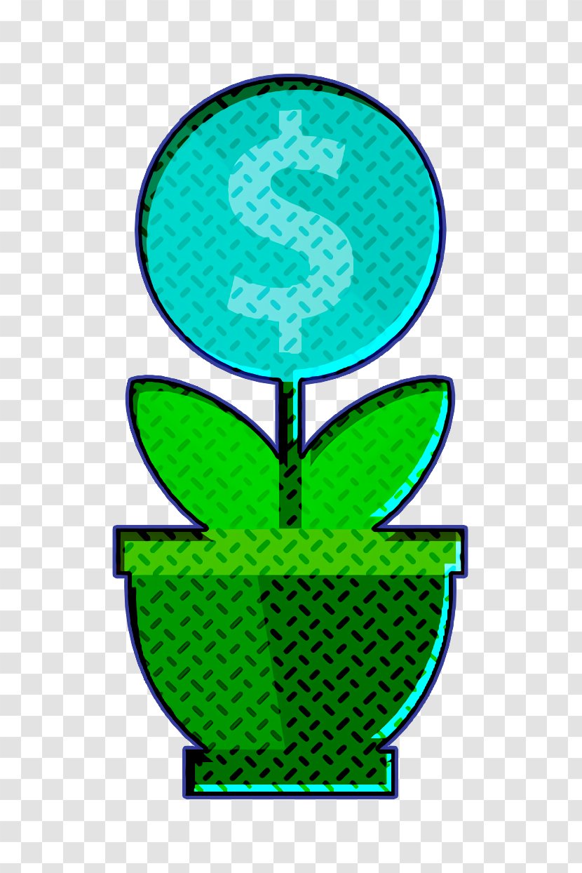 Business Icon Growth Money - Symbol Green Transparent PNG