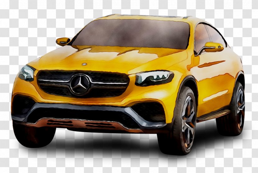 Compact Car Sport Utility Vehicle Mercedes-Benz M-Class - Hybrid - Yellow Transparent PNG