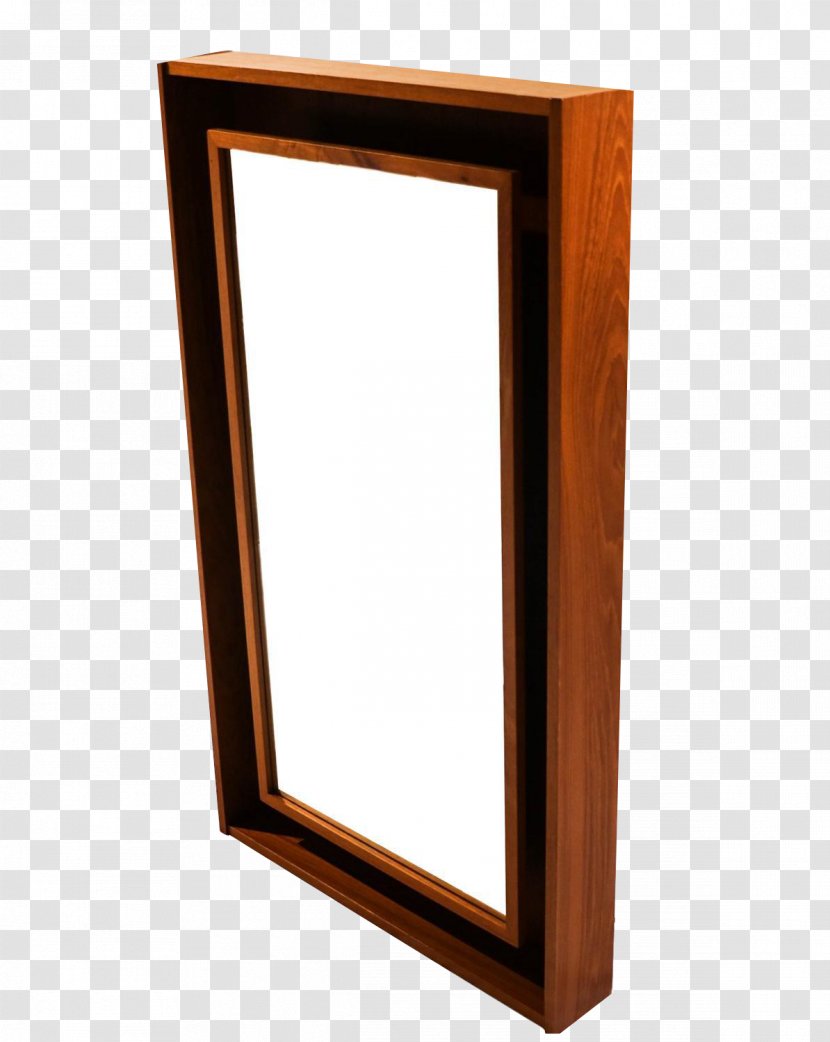 Window Wood Stain Picture Frames - Rectangle Transparent PNG