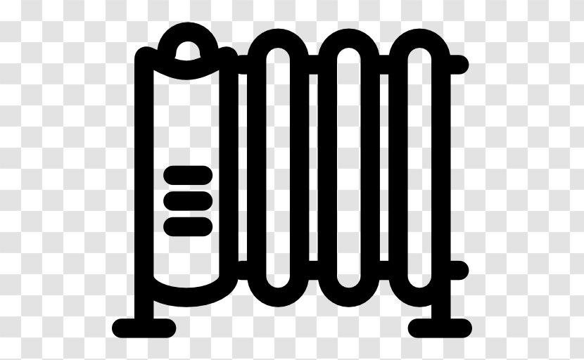 Boiler Icon - Black And White - Area Transparent PNG