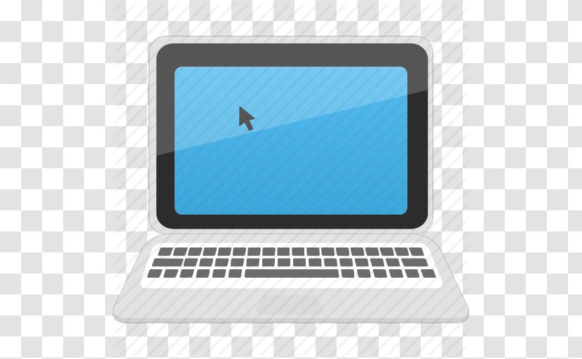 Laptop Hotspot Download Icon - Software - Cartoon Computer Transparent PNG