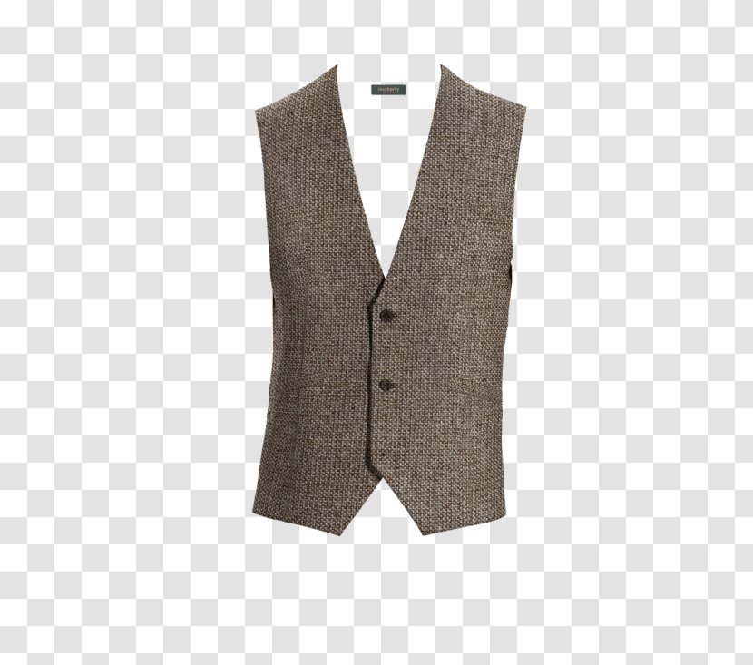 Gilets Sleeve Barnes & Noble Button Wool - Linen Thread Transparent PNG