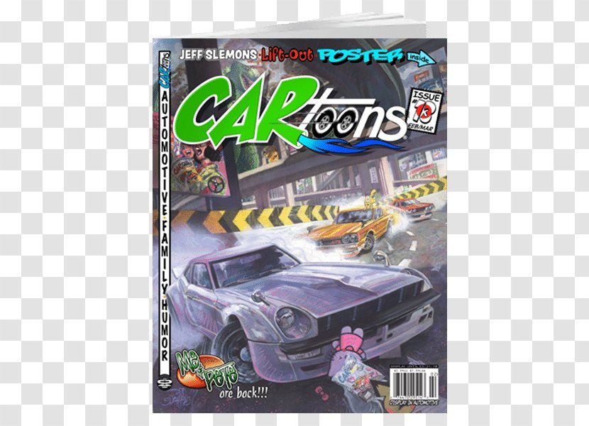 CARtoons Magazine Comics - Hot Rod - Rust In Peace Cover Transparent PNG