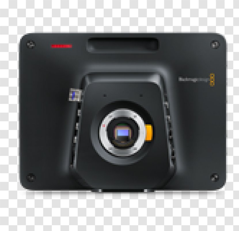 Camera Brown Note Productions, Inc Serial Digital Interface Blackmagic Design Micro Four Thirds System - Highdefinition Television - Audio Studio Microphone Transparent PNG