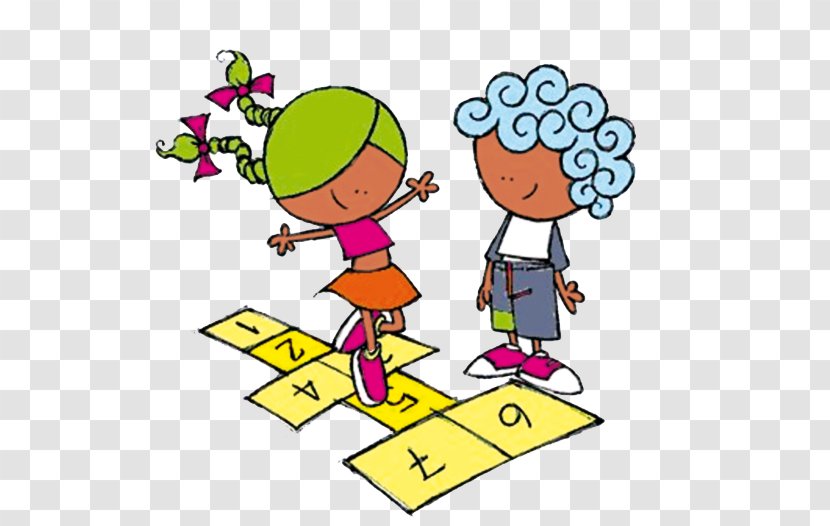 Hopscotch Drawing Game Child Make Believe - Play Transparent PNG