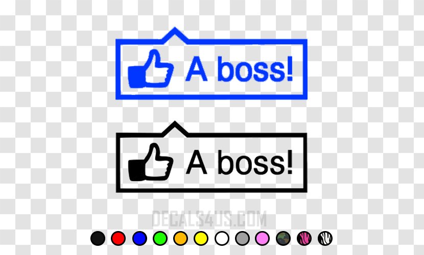 Car Decal Bumper Sticker Adhesive Tape - Wall - Like A Boss Transparent PNG