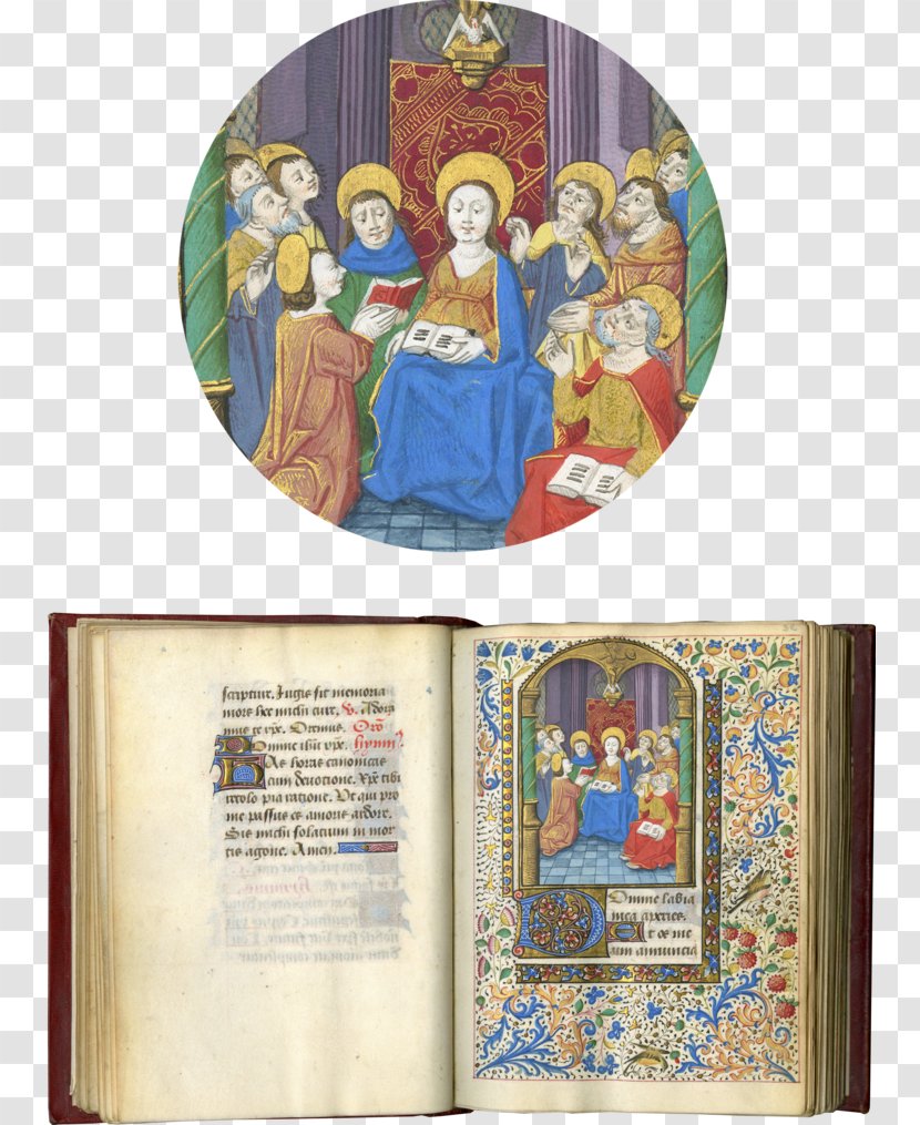Middle Ages Illustration Manuscript Text Advertising - Nostalgia - Pentecost Transparent PNG