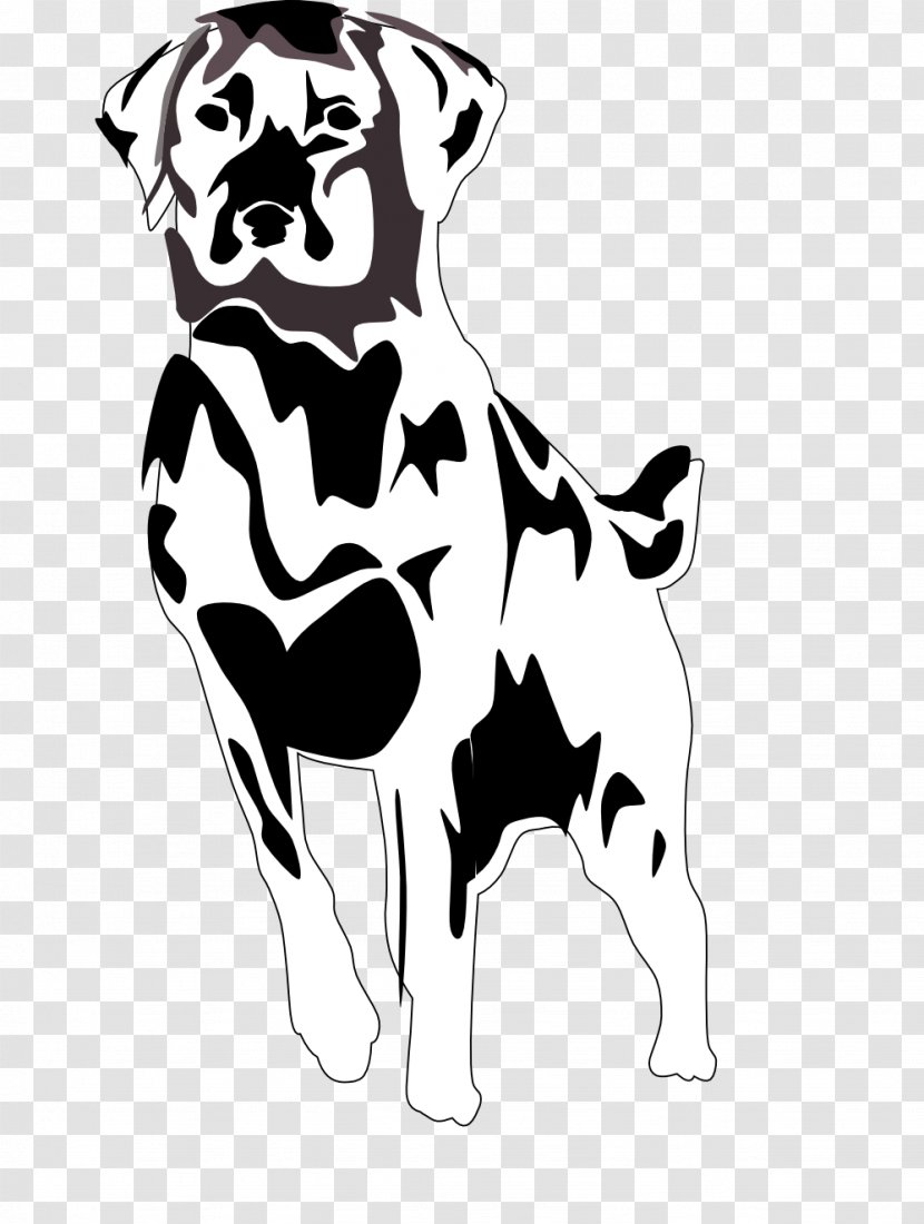 Dalmatian Dog Puppy Clip Art - Cartoon Transparent PNG