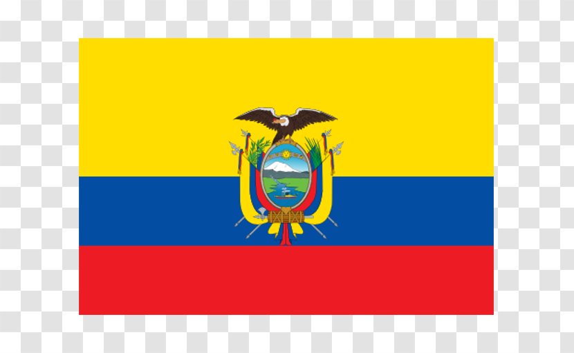 Flag Of Ecuador National Symbols - Logo Transparent PNG