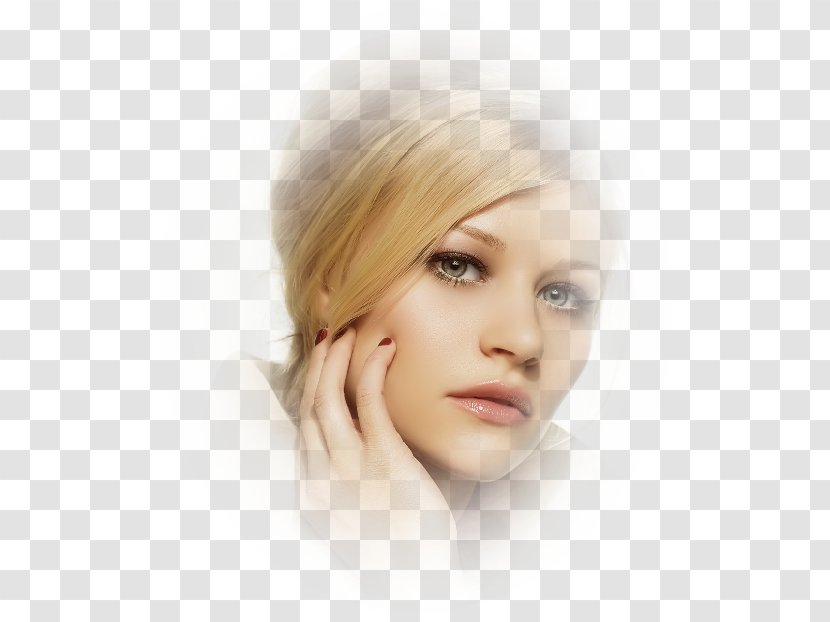 Hair Coloring Blond Layered Eyebrow - Skin Transparent PNG