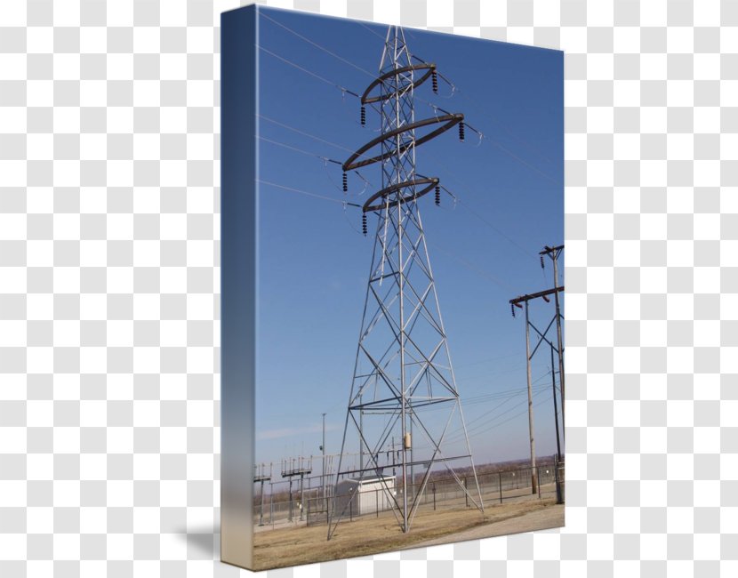Transmission Tower Electric Power Electricity Line - Public Utility Transparent PNG