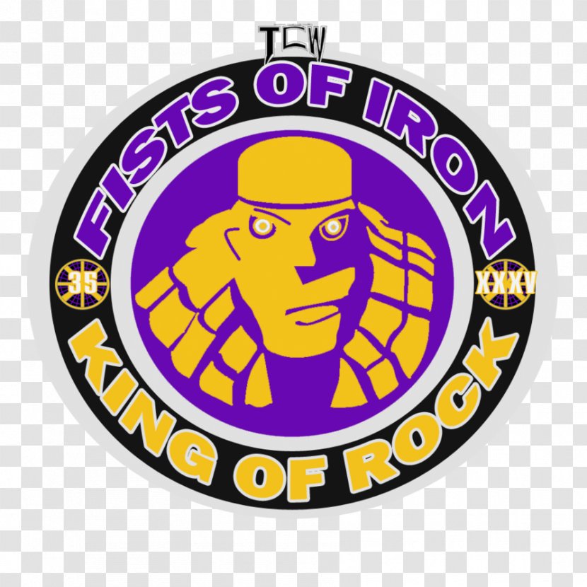 Los Angeles Kings Business Professional Wrestling Championship Drawing - Purple - Iron Fist Logo Transparent PNG