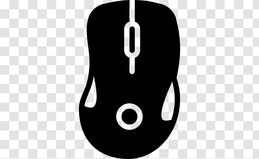 Computer Mouse - Black And White - Hardware Transparent PNG